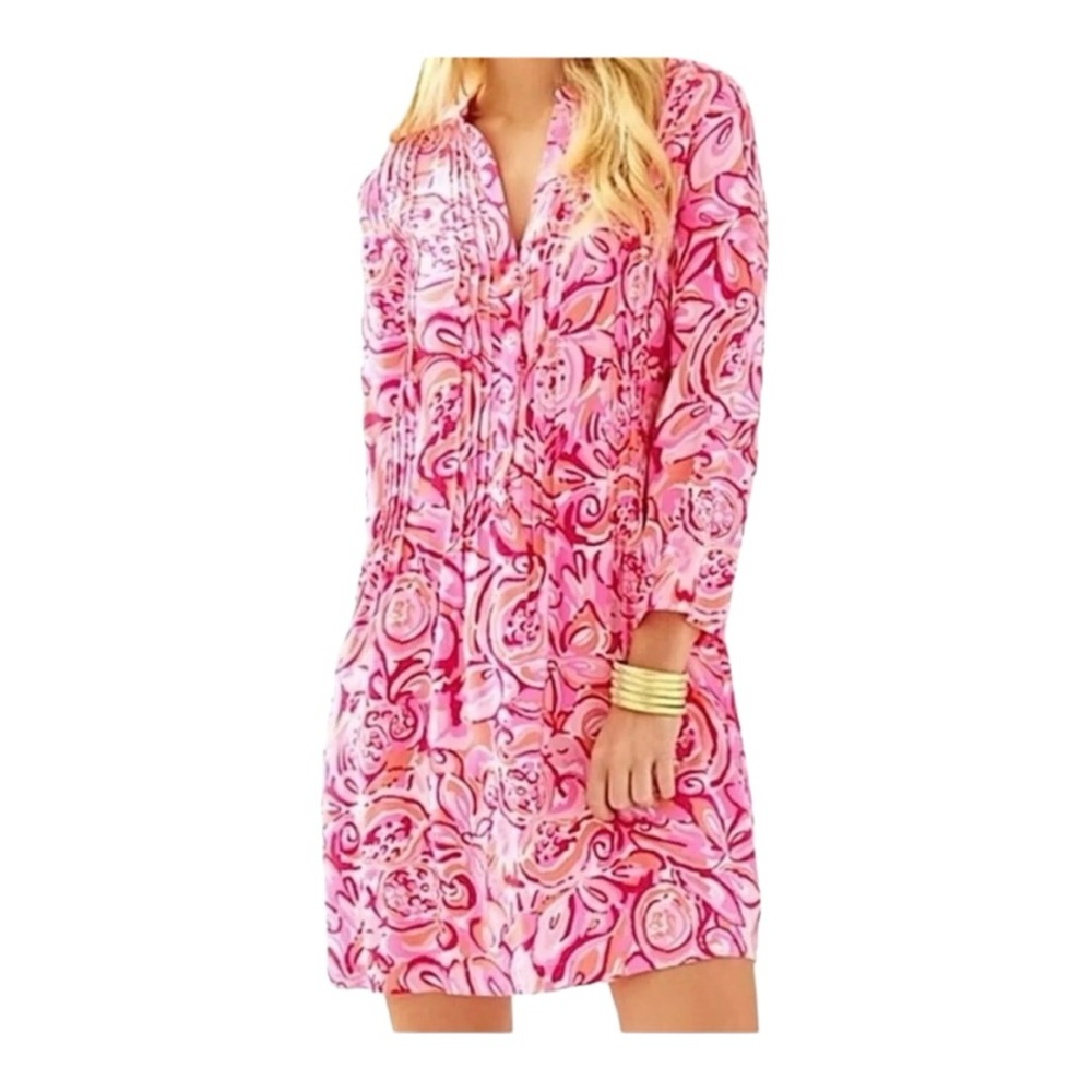 Lilly Pulitzer Sarasota Tunic Dress Pink XL